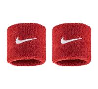 Nike Unisex Classic Swoosh Wristband (Pack of 2) (Red/White) - One Size