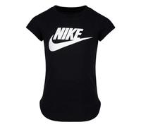 Nike Short Sleeve T Shirt Infant Girls 5-6 Years Black/White