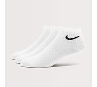 Nike Unisex Cushioned Ankle Socks 3 Pack, White