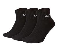 Nike Unisex Cushioned Crew & Ankle Socks 3PK 6PK Dri-FIT Black White Bundle