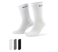 NIKE Unisex Everyday Csh Crw 3pr Socks, Multicolored, S EU