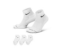 Nike Unisex Everyday Elevated Ankle Socks 3 Pack, Multi-Color, Size Xl, Men Print