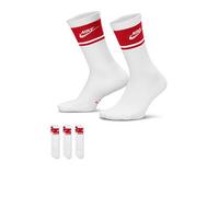 Nike Unisex Everyday Elevated Crew Socks 3 Pack, Multi-Color, Size L, Men Print