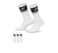Nike Unisex Everyday Elevated Crew Socks 3 Pack, Multi-Color, Size M, Men Print