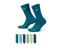 Nike Unisex Everyday Elevated Crew Socks (6 Pack), Multi-Color, Size Xl, Men Print