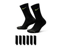 Nike Unisex Everyday Elevated Crew Socks 6 Pack, Multi-Color, Size Xl, Men Print