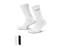 Nike Unisex Everyday Elevated Just Do It Crew Socks 2 Pack, Multi-Color, Size M, Men Print