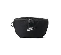 Nike Unisex Heritage 2.0 Waist Bag, Black/Black/White, One Size