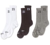 Nike Unisex J Essential Crew 3Pr - 144 Socks, Multi-Color, M