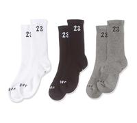 Nike Unisex J Essential Crew 3Pr - 144 Socks, Multi-Color, S