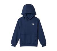 Nike Sportswear Club Fleece Older Kids' Pullover Hoodie - Blue - Cotton/Polyester XS