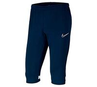 NIKE Unisex Kids Academy 21 3/4 Knit (Youth) Track Pants, Obsidian, White, White, 8-10 Years UK