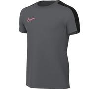 Nike Unisex Kids Academy 23 T-Shirt, Iron Grey/Black/Sunset Pulse, 7-8 Years EU
