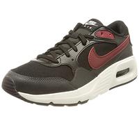 NIKE Unisex Kids Air Max Sc Sports shoe, Anthracite Black Team Red Summ, 4 UK