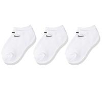 NIKE Unisex Kids Basic Pack No Show 3pk Eu 23 1/2-27 SOCKS, White