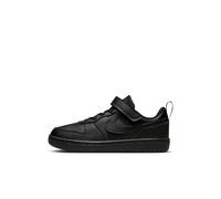 NIKE Unisex Kids Court Borough Low Recraft (Ps) Sneaker, Black, 1 UK