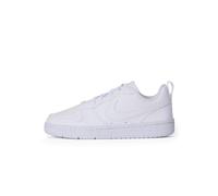 NIKE Unisex Kids Court Borough Low Recraft Sneaker, White, 4 UK