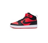 Nike Unisex Kids Court Borough Mid 2 Ps Sneaker, University Red Black White, 2.5 UK
