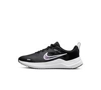 Nike Downshifter 12 Neutral Running Shoe Kids - Black, White, Size 6