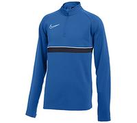 NIKE Unisex Kids Dri-fit Academy Training Sweatshirt, Royal Blue/White/Obsidian/White, XL UK