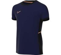 Nike Unisex Kid's Dri-Fit Acd25-Pd T-Shirt, Blue Void/Black/Orange Pulse, 134-140