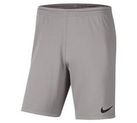 NIKE Unisex Kids Dri-fit Park 3 Shorts, Pewter Grey/Black, XS EU