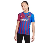 NIKE Unisex Kids Fc Barcelona, 2021/22 Season, Game Equipment, Jersey Home Jersey