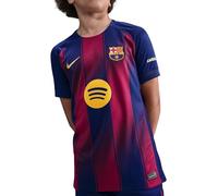 NIKE Unisex Kids FCB Dri-FIT Jersey Season 2025/2026 Stadium Home T-Shirt