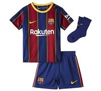 NIKE Unisex Kids Fcb I Nk Brt Kit Hm Football Set, Deep Royal Blue/(Varsity Maize) (Full Sponsor), 6-9 Months UK