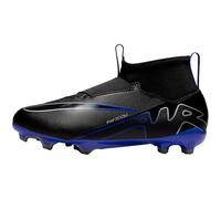 NIKE Unisex Kids Jr Mercurial Superfly 9 Academy Black/Chrome-Hyper RoyaGym Shoes