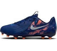 Nike Unisex Kids Jr. Phantom Gx Ii Academy Fg/Mg 'Erling Haaland' Football Shoe, Blue Void Chrome, 1 UK