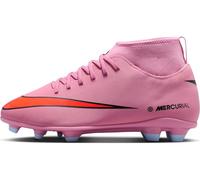 Nike Unisex Kids Jr Superfly 10 Club Fg/Mg Football Shoe, Magic Flamingo Black Total CRI, 5 UK