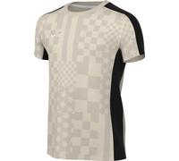 NIKE Unisex Kid's K Nk Df ACD Ss Top Gx, Lt Orewood BRN/Black/White, 12-13 Years