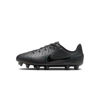 Nike Jr. Tiempo Legend 10 Academy Younger/Older Kids' Multi-Ground Low-Top Football Boot - Black 4.5