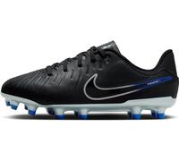 NIKE Unisex Kid's Legend 10 Academy Soccer Shoe, Black Chrome Hyper Royal, 1 UK