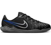 NIKE Unisex Kid's Legend 10 Club Soccer Shoe, Black Chrome Hyper Royal, 2 UK