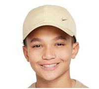 Nike - Kid's Dri-Fit Club Unstructured Metal Swoosh Cap - Cap size One Size, sand