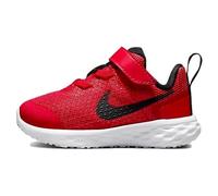 NIKE Unisex Kids Nike Revolution 6 Sneaker University Red Black 1.5 UK Child