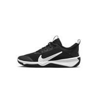 NIKE Unisex Kid's Omni Sneaker, Black White, 5.5 UK Child