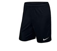 NIKE Unisex Kids Park Ii Knit Without Inner Slip Shorts, Black (Black White), XS UK