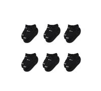 NIKE Unisex Kids Rn0017 No Show 6 Pairs Eu 23 1/2-27 SOCKS, Schwarz