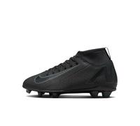 Nike Jr. Mercurial Superfly 10 Club Little/Big Kids' MG High-Top Soccer Cleats - Black 13.5