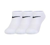 NIKE Unisex Kids Un0011 No Show 3 Pairs Eu 27-35 SOCKS, White As, 5 Years EU