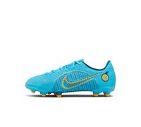 NIKE Unisex Kids Vapor 14 Academy Football Shoe, Chlorine Blue Laser Orange Mar, 3.5 UK Child
