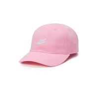NIKE Unisex Kids - with Semi-Curved Visor Adjustable Back Closure Snag Stitched Logo in The Center, A8f-Pink, One Size Hat, A8f-Pink