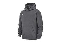 NIKE Unisex Kids Y Hoodie Po Flc Tm Club19 Sweatshirt, Charcoal Heathr/Anthracite/White/(White), XS UK