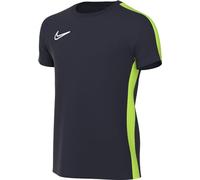 NIKE Unisex Kids Y Nk Df Acd23 Top T-Shirt, Obsidian/Volt/White, M UK