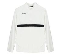 NIKE Unisex Kids Y Nk Dry Acd21 Dril Top T-Shirt, White/Black/Black/Black, XS EU