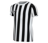 Nike Unisex Kids Y Nk Dry Strp Dvsn Iv Jsy T-Shirt, White/Black/Black, 8 Years EU