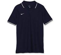 NIKE Unisex Kids Y Tm Club19 Polo Shirt, Obsidian/(White), S UK